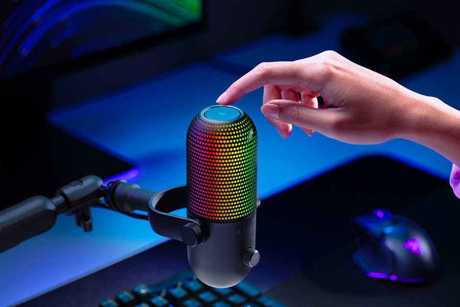 Le micro Razer Seiren V3 Chroma