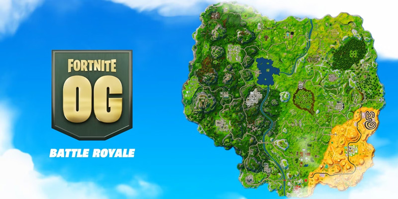 Le chapitre 1 de Fortnite OG