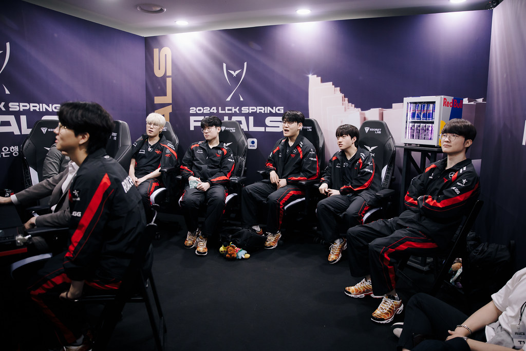 Les T1 officient en LCK