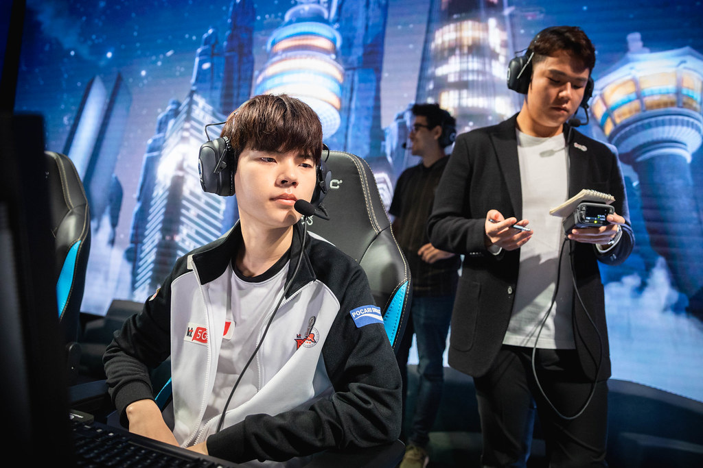 Deft, sur la scène des Worlds