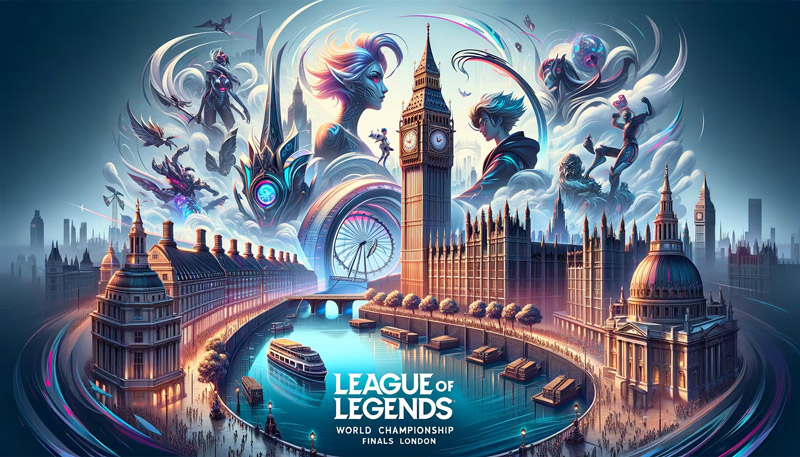 L'artwork de la finale des Worlds de Londres